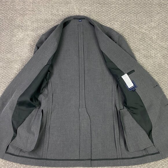 NWOT J. CREW Thompson Performance Suit Jacket Blazer Sport Coat Men's 38R Gray - Picture 6 of 16